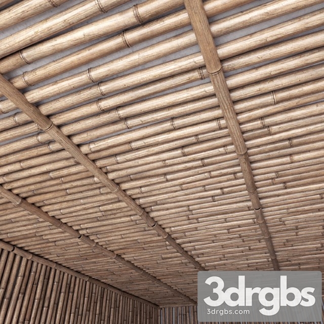 bamboo ceiling 3dsmax Download - thumbnail 1