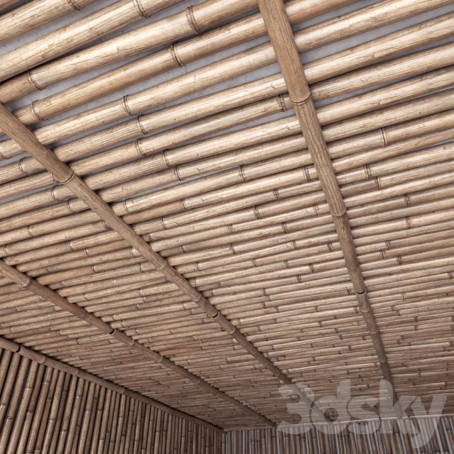 Bamboo ceiling _ Bamboo ceiling 3DSMax File - thumbnail 1