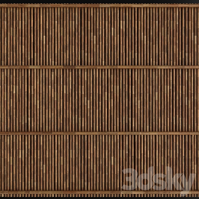 Bamboo decor n22 3DS Max Model - thumbnail 3