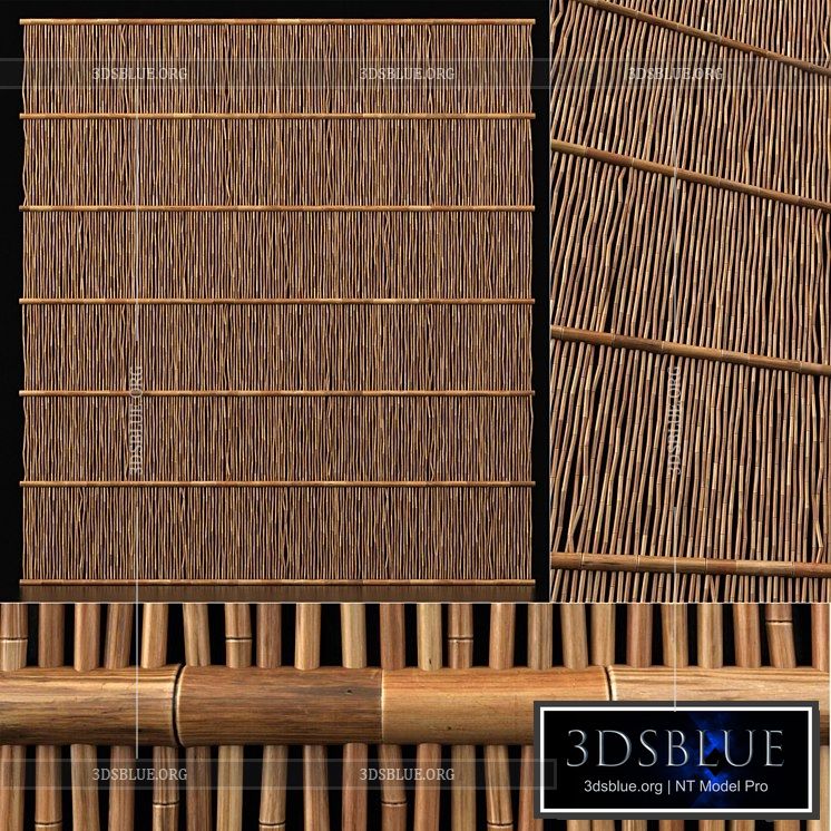 Bamboo decor n23 3DS Max - thumbnail 3