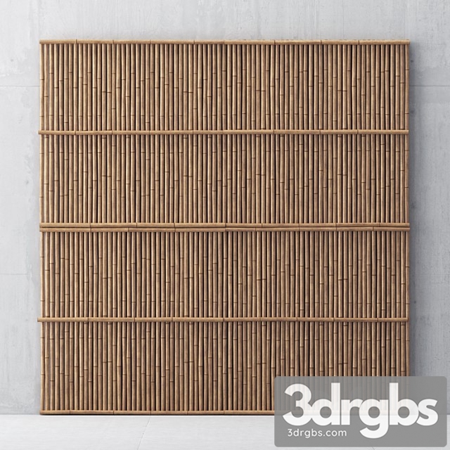 Bamboo panel 3dsmax Download - thumbnail 1