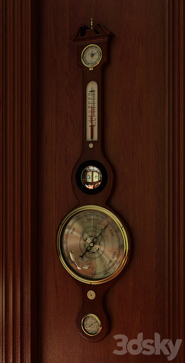 Barometer 3DSMax File - thumbnail 1