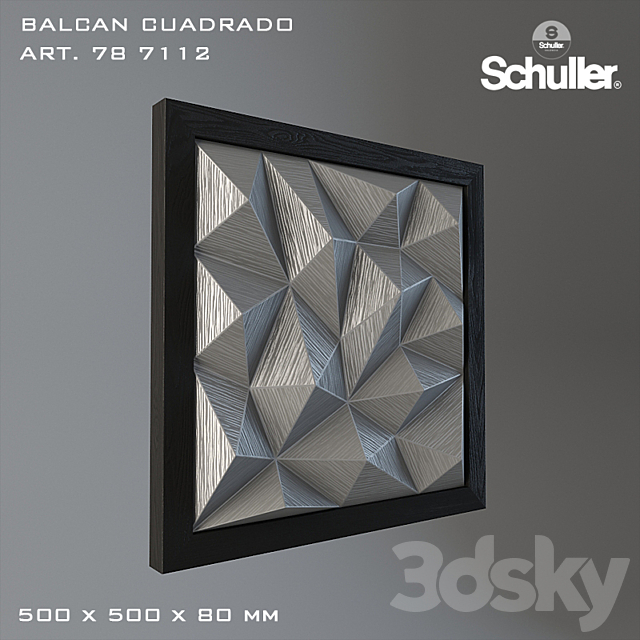 Bas Schuller Balcan art. 78 7112 78 7234 3DS Max Model - thumbnail 2