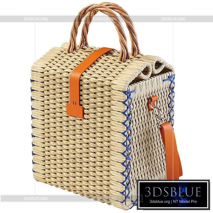 Basket Bag 3DS Max - thumbnail 3