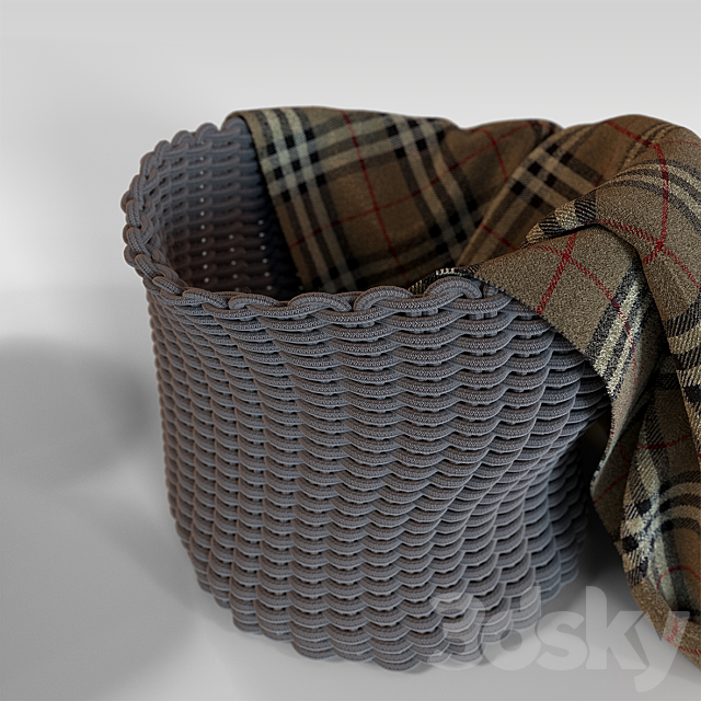 Basket Rope Round 3DSMax File - thumbnail 2