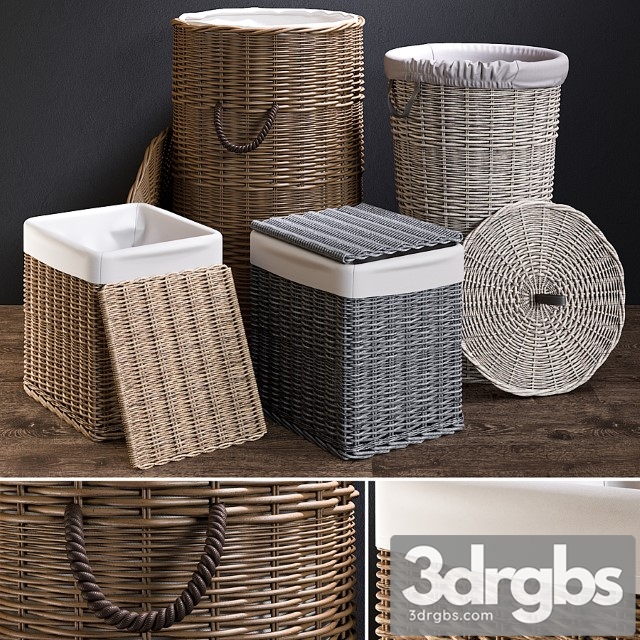 Baskets 1 3dsmax Download - thumbnail 1