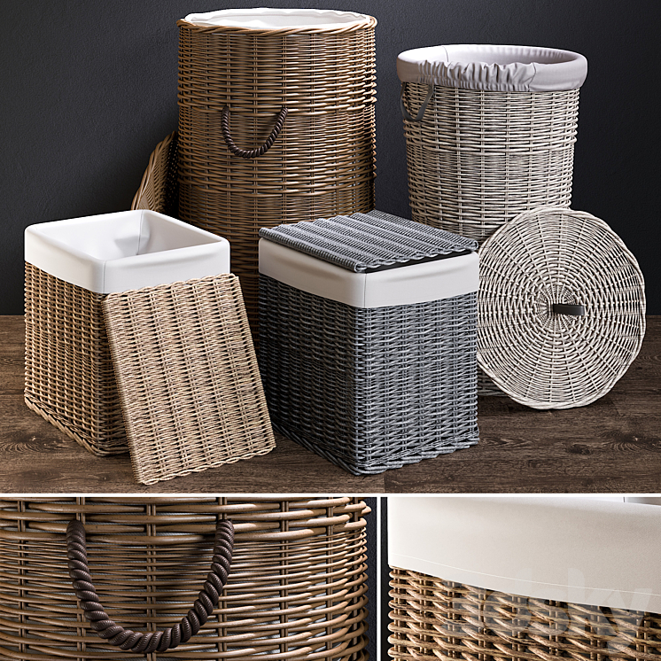 Baskets 1 (For perezalivku) 3DS Max - thumbnail 1