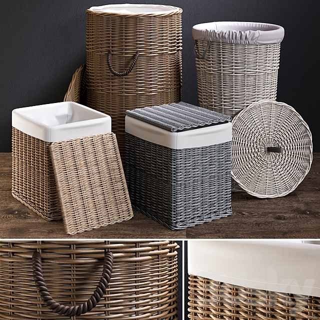 Baskets 1 (For perezalivku) 3DSMax File - thumbnail 1