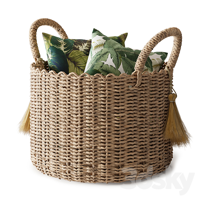 Baskets Set 01 3DSMax File - thumbnail 3