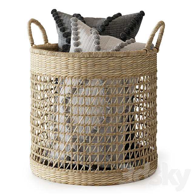 Baskets Set 02 3DSMax File - thumbnail 2