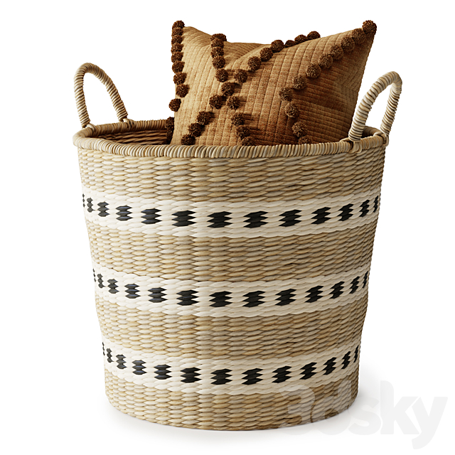 Baskets Set 02 3DSMax File - thumbnail 3