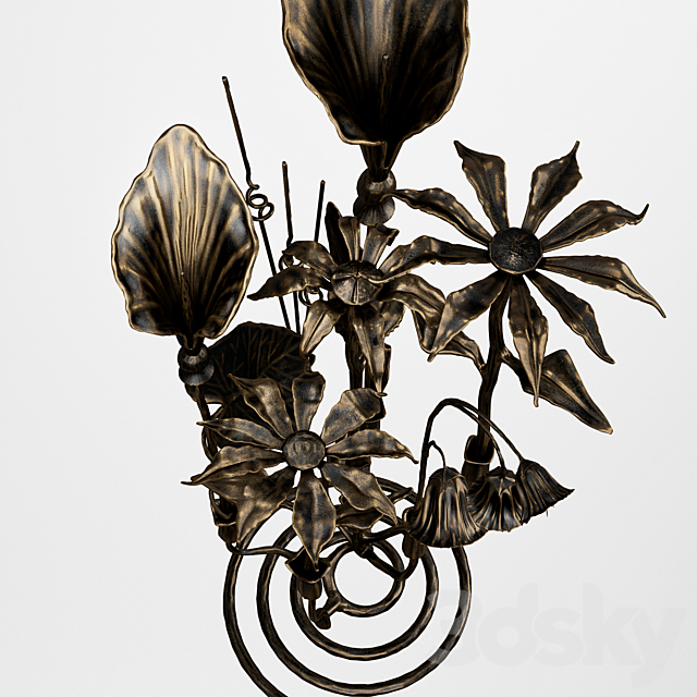 Bouquet 3DS Max Model - thumbnail 3