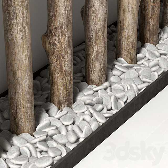 Branch thick decor fundament n1 3DSMax File - thumbnail 3