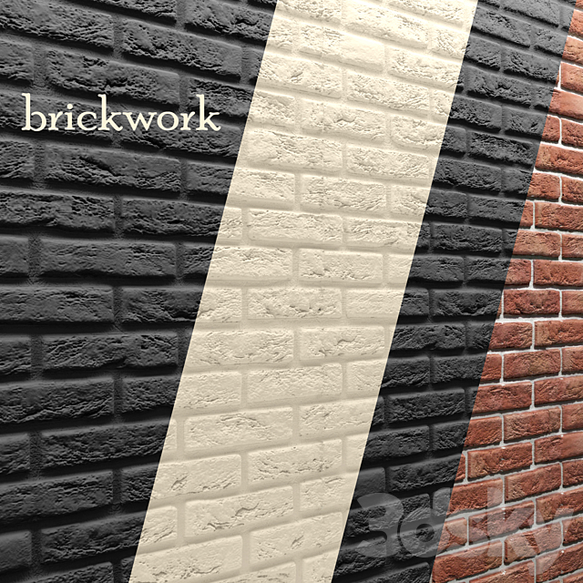 Brick masonry 3DS Max Model - thumbnail 1