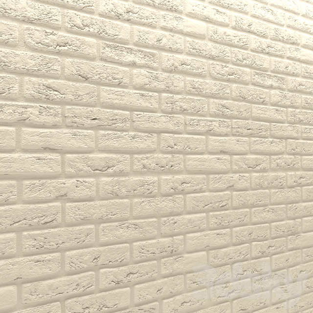 Brick masonry 3DS Max Model - thumbnail 3