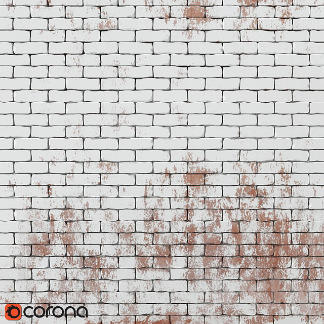 Brick wall (3 types) 3DSMax File - thumbnail 3