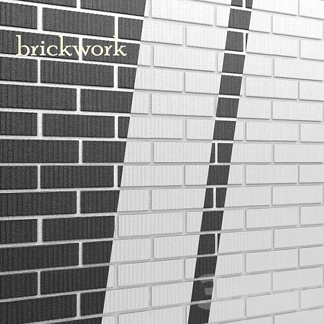 Brick wall 3DS Max Model - thumbnail 2