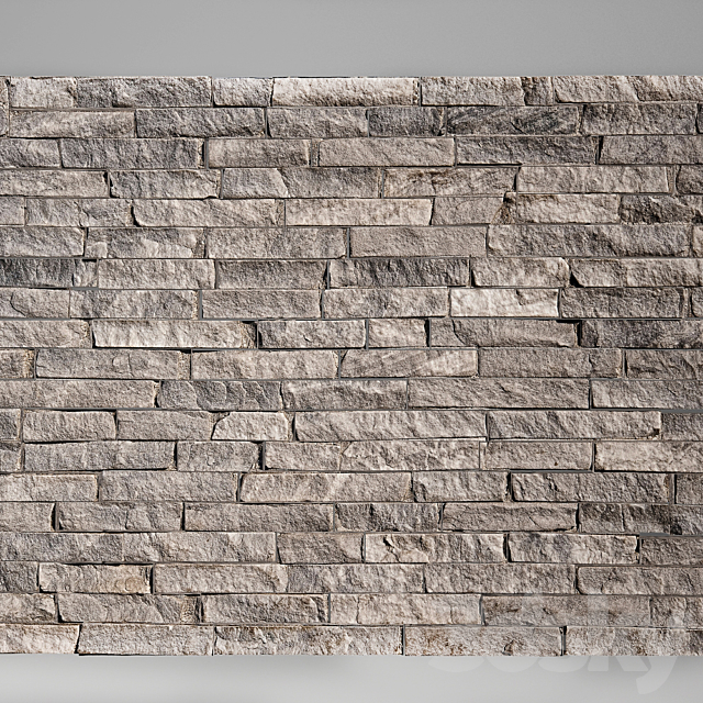 Bricks Wall 3DSMax File - thumbnail 1