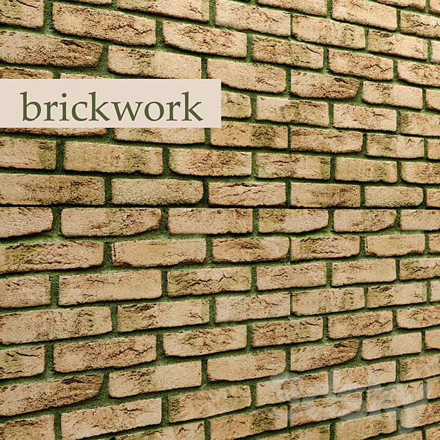 Brickwork 3DS Max Model - thumbnail 1