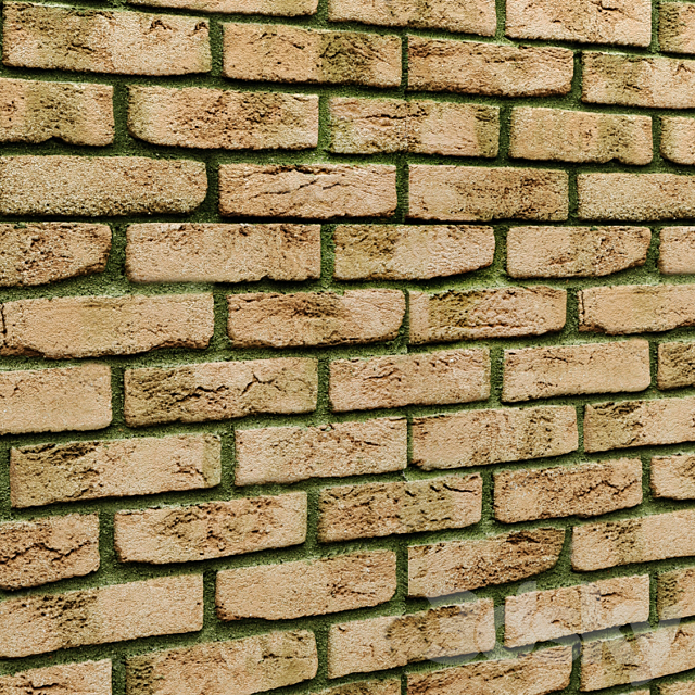 Brickwork 3DS Max Model - thumbnail 2