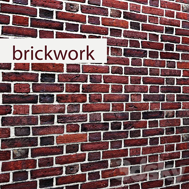 Brickworkbrickwork. stonework. brick. loft. aged. set. collection. decorative. panel. walls 3DSMax File - thumbnail 1