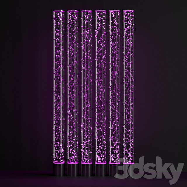 Bubble columns and colonnades 2 3DS Max Model - thumbnail 2