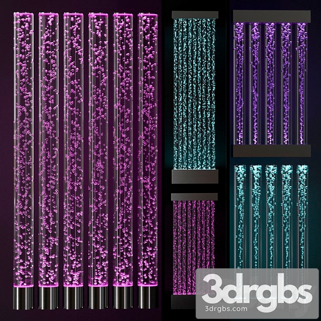 Bubble columns and colonnades 2 3dsmax Download - thumbnail 1