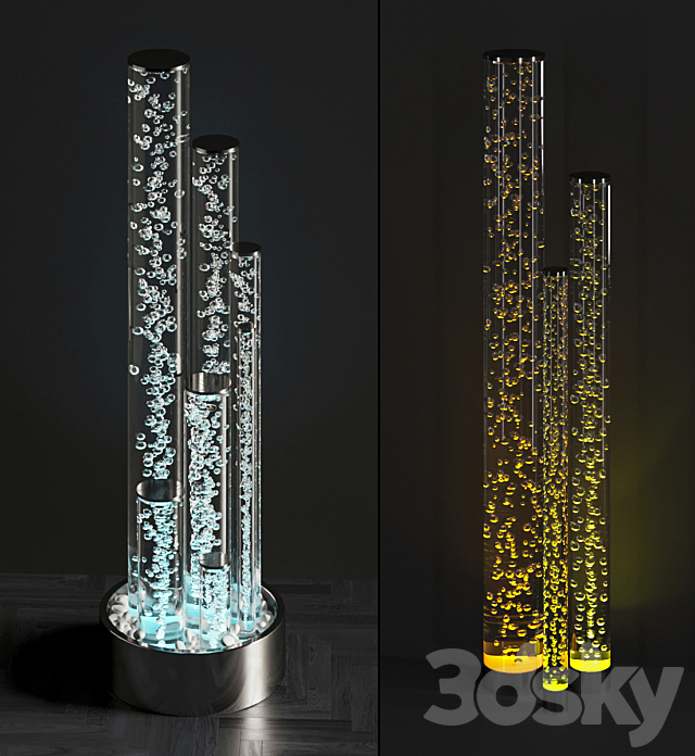 Bubble columns and colonnades 3DSMax File - thumbnail 2