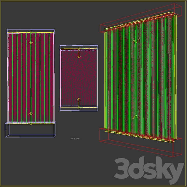 bubble panel 3 raprastranennyh form 3DSMax File - thumbnail 3