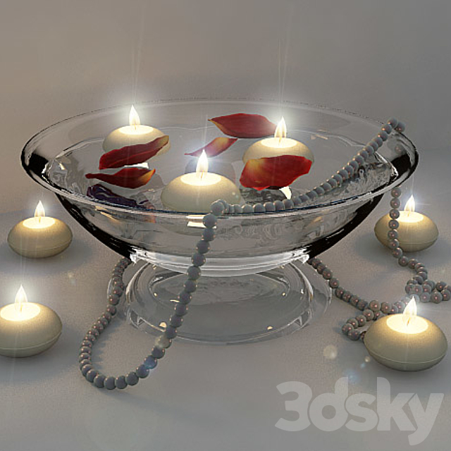 Candles 3DSMax File - thumbnail 1