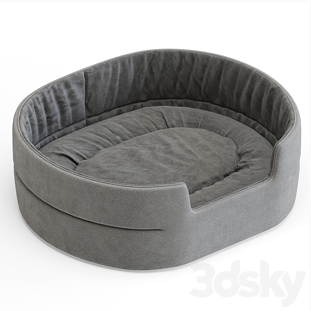 Cat bed 3DS Max Model - thumbnail 2