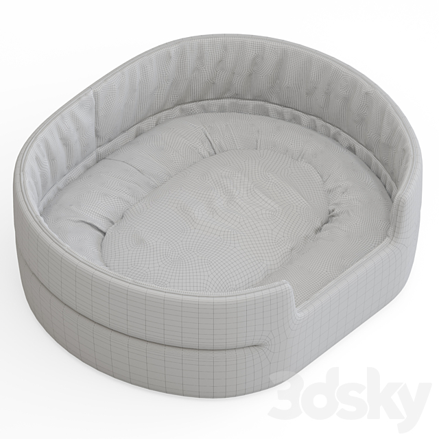 Cat bed 3DS Max Model - thumbnail 4