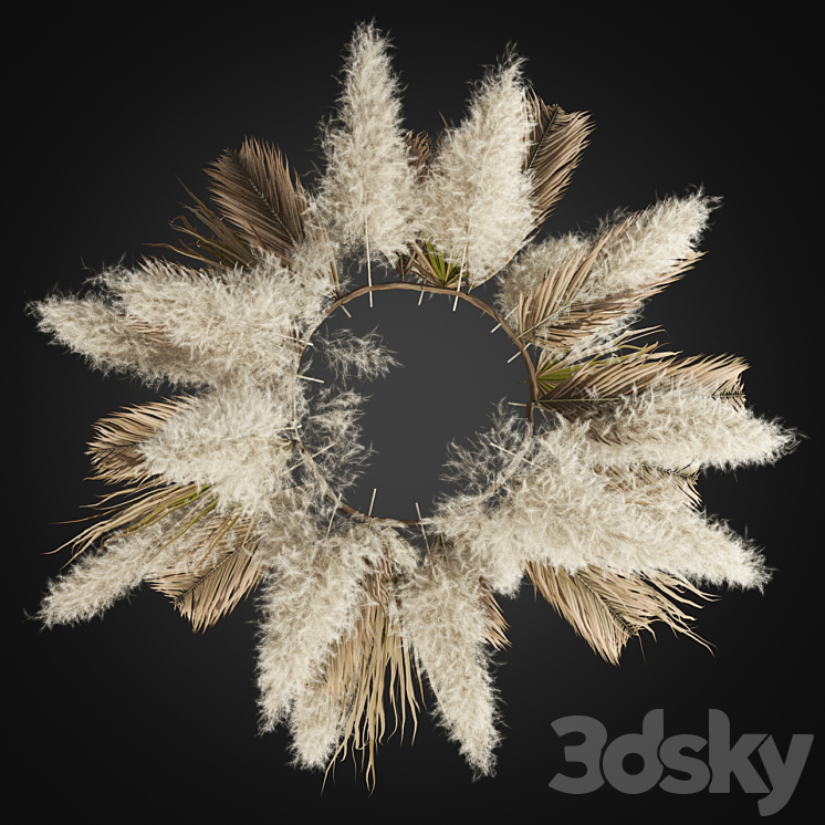 Ceiling pampas 02 3DS Max - thumbnail 2