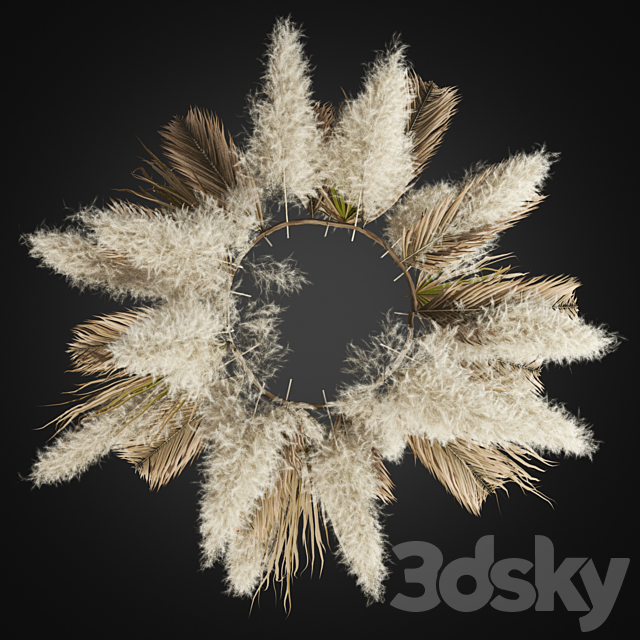 Ceiling pampas 02 3DSMax File - thumbnail 2