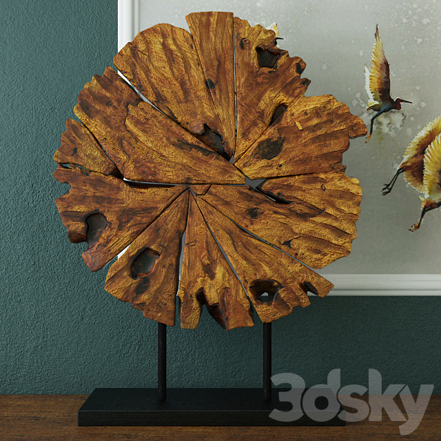 Chip Wood Decoration 3DSMax File - thumbnail 1