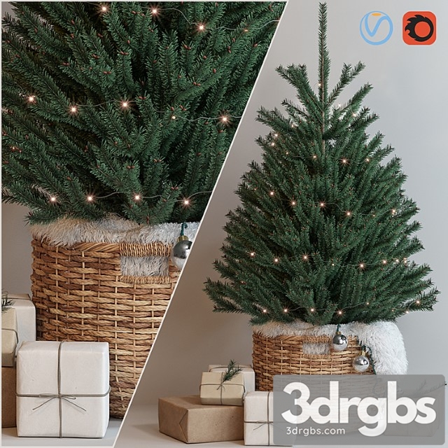 Christmas Tree 1 3dsmax Download - thumbnail 1