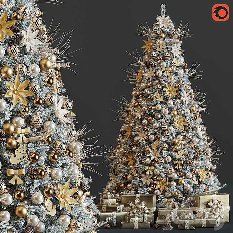 Christmas tree 3DS Max - thumbnail 1