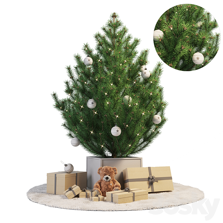 Christmas tree 3DS Max - thumbnail 1