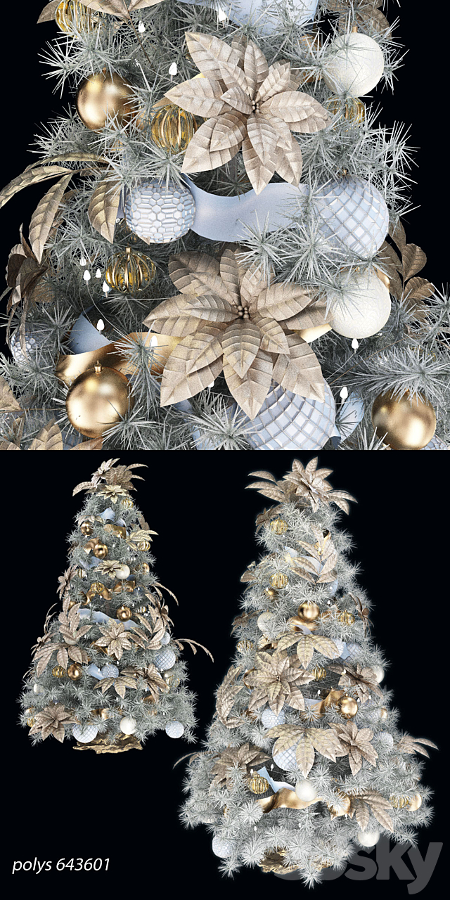 Christmas tree 3DSMax File - thumbnail 2