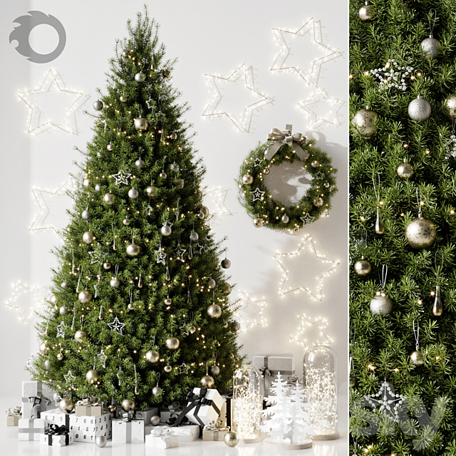 Christmas tree 3DSMax File - thumbnail 1