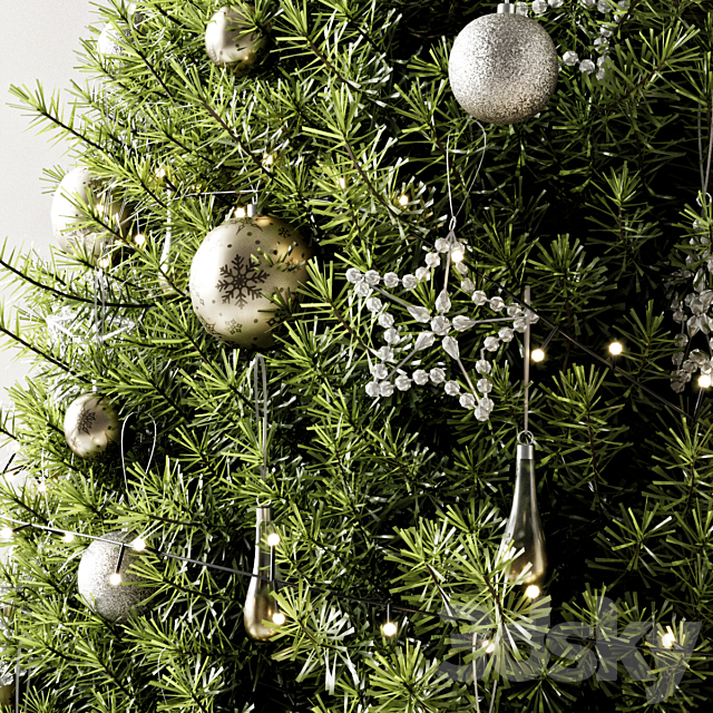 Christmas tree 3DSMax File - thumbnail 2