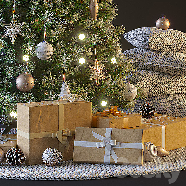 Christmas tree 3DSMax File - thumbnail 2