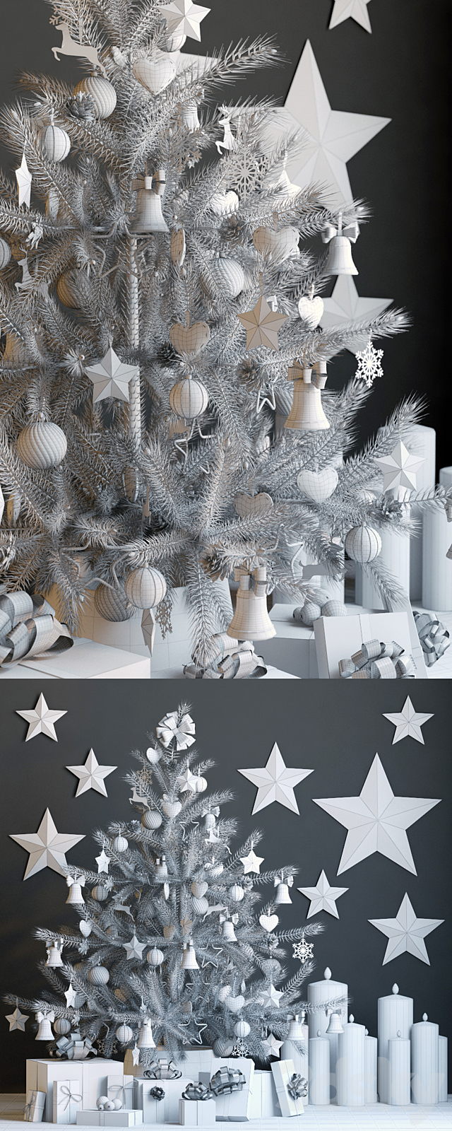 Christmas Tree 4 3DSMax File - thumbnail 3