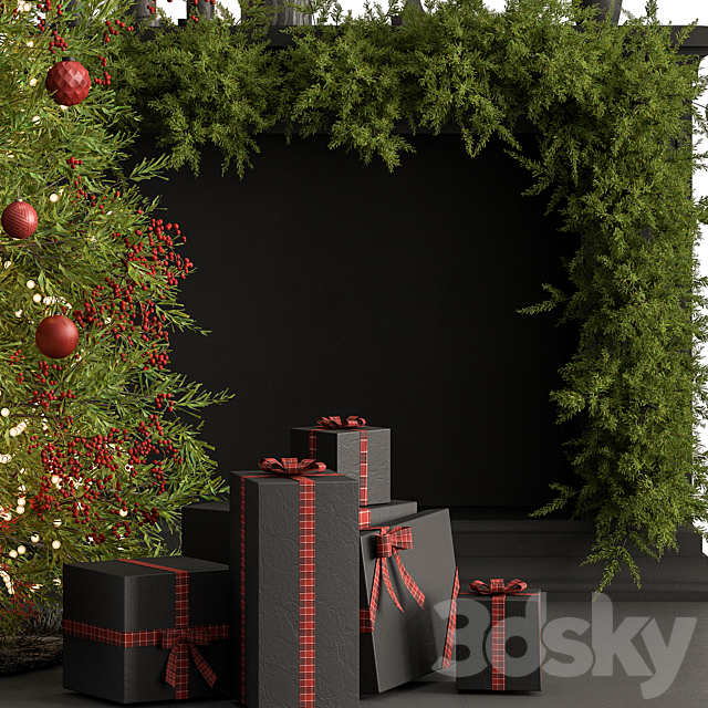 Christmas Tree and Decoration 46 3DS Max Model - thumbnail 3