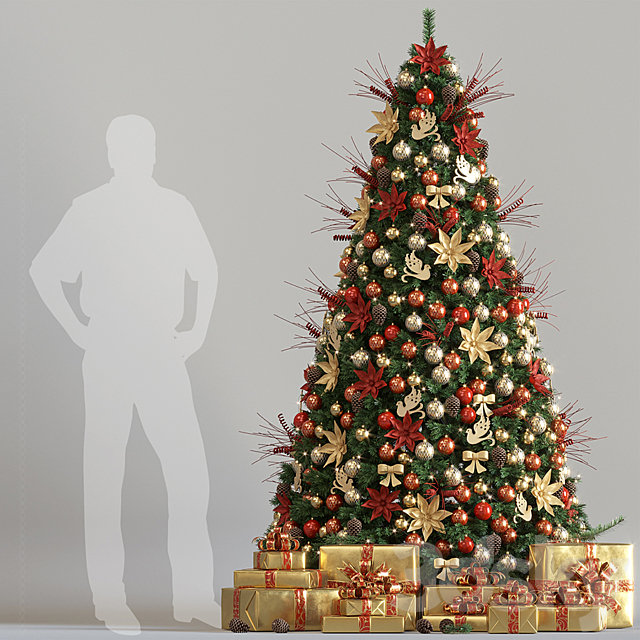 Christmas tree corona 3DSMax File - thumbnail 2