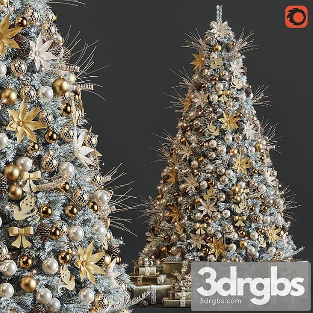 Christmas tree_1 3dsmax Download - thumbnail 1