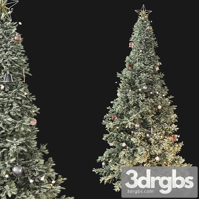 Christmas tree_2 3dsmax Download - thumbnail 1