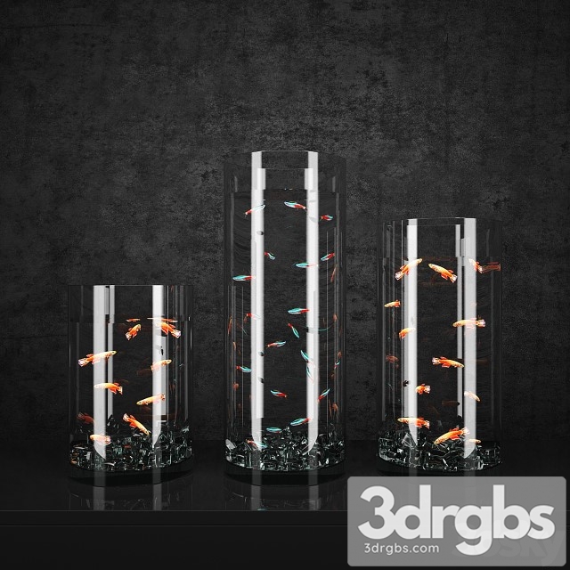 Cicle Aquarium 3dsmax Download - thumbnail 1