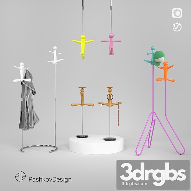 Clothes hanger 3dsmax Download - thumbnail 1