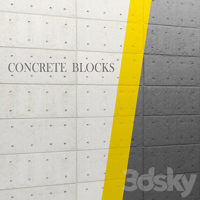 Concrete panel 3DSMax File - thumbnail 1